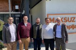 Ministar Mijatović u posjeti firmi Maksuz